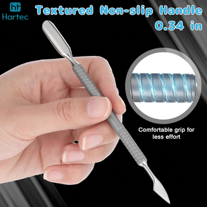Stainless Steel Cuticle Pusher <b>Tools</b> Spoon Nail Cleaner Cuticles Remover Cuticles Trimmer Nails Cleaner Dual Sided Manicure <b>Tool</b> - Product Image 4