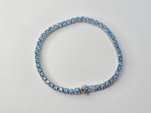 Pulsera de Tenis VVS Diam de Platino 950 de Marca Privada, Joyería Fina de Lujo de Alta Calidad, Regalo Unisex para Aniversario de Bodas - Product Image 1