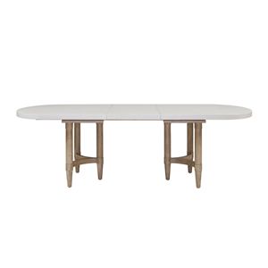 Mesa de Comedor Triad con Doble Pedestal y Hoja Extensible, Muebles Elegantes para Comedor - Product Image 5