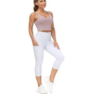 Sports <b>Bras</b> for Women, Seamless Comfortable Yoga <b>Bra</b> With Removable Pads Spandex/Nylon V-neck for Adults - Product Image 1