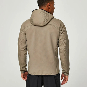 Vestes coupe-vent légères pour l'extérieur, grandes tailles, sur mesure, en tissu ripstop imperméable, respirantes, en nylon, pour hommes - Product Image 4
