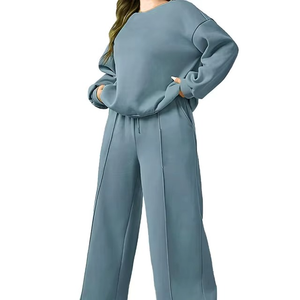 Conjunto Deportivo para Mujer, Diseño 2026, Informal, Invernal, 100% Algodón, Secado Rápido, Transpirable, Ligero, Resistente al Viento, para Gimnasio y Deportes - Product Image 2