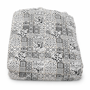 Magnifique tissu en popeline de coton imprimé floral, biologique, écologique, absorbant l'humidité, respirant, léger, peigné et tissé pour - Product Image 1