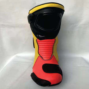 Bottes de moto confortables, imprimées sur mesure, imperméables, respirantes, ignifuges, en cuir, pour l'été et l'hiver, couleurs personnalisées - Product Image 2