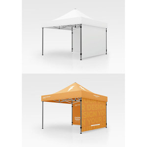 Carpa Plegable Personalizada de Tamaño Grande (10x10 pies) Tipo Gazebo para Eventos, con Impresión de Logotipo Frontal, Malla Transpirable de Secado Rápido, para Todas las Estaciones, Uso en Exteriores - Product Image 5