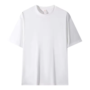 เสื้อยืดคอกลมโอเวอร์ไซส์ สีพื้น ผ้าฝ้ายฟอก ซักแล้ว ใส่สบาย ระบายอากาศได้ดี ผลิตจากผ้าฝ้าย 100% เป็นมิตรต่อสิ่งแวดล้อม  รับสกรีนโลโก้ด้านหน้า คุณภาพสูง ขายส่ง - Product Image 6