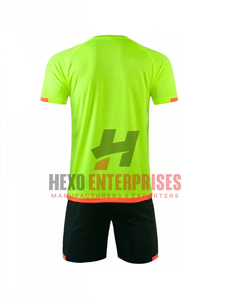 Ensemble d'uniformes de football en coton/polyester de haute qualité, écologiques, à séchage rapide, réversibles, avec logo personnalisé et nom d'équipe - Product Image 6