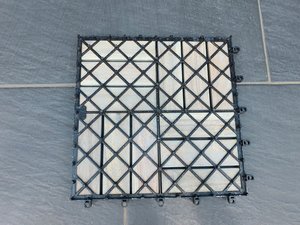 แผ่นไม้อาคาเซียหนา18มม. เป็นมิตรต่อสิ่งแวดล้อมแบบโมเดิร์นกระเบื้องปูพื้นสวนแบบประสานกันรับประกัน1ปี - Product Image 3