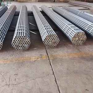 ท่อเหล็กคาร์บอนขายดีที่สุด ท่อเหล็กไร้รอยต่อ เทคโนโลยีรีดร้อน Q275 มาตรฐาน ASTM A53 A106 Sch40 Sch80 ท่อเหล็ก MS สำหรับการผลิต - Product Image 2