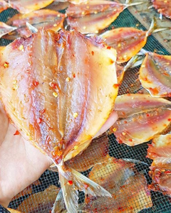 PESCADO SECADO DE PRIMERA CALIDAD CON BARRAS AMARILLAS Y SABOR NATURAL - Product Image 3