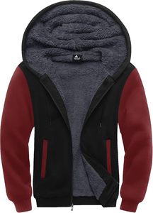 100% Cotton Blank <b>Thick</b> <b>Fleece</b> Heavy Weight Regular Fit Hoodies Custom Print Logo Men's Sweatshirts Color Blocking Quick Dry - Product Image 6