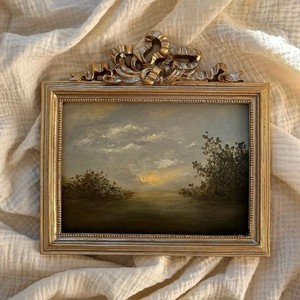 <b>Gold</b> Tone Oval Photo <b>Frame</b> Elegant Portrait Display <b>Frame</b> for Tabletop and Wall Use Decorative Luxury Home Hotel Decor Styling - Product Image 6