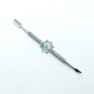 Kit de soin des ongles en acier inoxydable double face avec repousse-cuticules et lime à cuticules, en boîte, pour le nettoyage personnel des ongles - Product Image 1