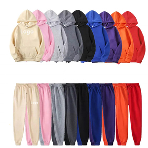 <b>Men's</b> Solid Color Custom Made <b>Pullover</b> Tracksuits With Pockets Windproof Lightweight Cotton Tracksuits For <b>Men</b> - Product Image 2