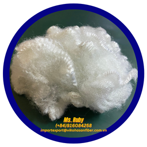 Precio de fábrica: Relleno de silicona hueca reciclada blanca 15D HS para juguetes, almohadas, edredones, mantas, chaquetas, cojines, sofás y muebles. - Product Image 4