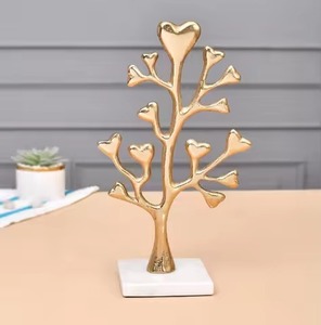 Office Accent Metal Sculpture Figurine <b>Decorative</b> Showpiece Home Living Room <b>Table</b> <b>Decor</b> Interior - Product Image 5