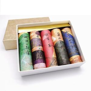 Kousaido Sanshi Suimei - Set de Regalo de Incienso Japonés, 5 Fragancias de Kioto, 60 Varillas de Incienso Surtido, Venta al por Mayor - Product Image 4