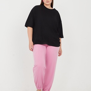 Camiseta de algodón súper suave, elegante y casual para mujer, recién llegada, diseño estampado, talla grande, hecha en Bangladesh. - Product Image 1