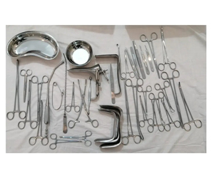 Ensemble d'instruments chirurgicaux ORL, kit d'outils manuels en acier inoxydable pour usage hospitalier et clinique, certifié CE Classe II - Product Image 1