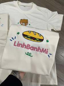สำหรับทุกเพศ HKD Nguyen Hong hanh 89 HH89-OEM-TSHIRT-2026สำหรับเสื้อยืดสีที่มีการพิมพ์ศิลปะสมัยใหม่และชุดกระโปรงสีเบจ - Product Image 6
