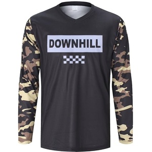 Jersey de Ciclismo de Manga Larga Personalizado para Hombre, para Ciclismo de Descenso, BMX, Motociclismo y Deportes de Carreras, Ropa de Ciclismo Transpirable - Product Image 6
