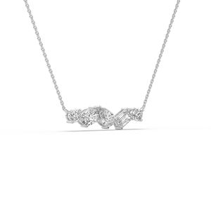 LUXESHINE - Colgante de Oro Sólido de 14K con Diamante Cultivado en Laboratorio de 2.70 CT, Color E, Certificado IGI, Corte Oval Brillante, Peso del Metal: 3.15 Quilates - Product Image 2