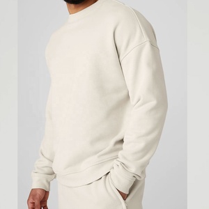 Automne pull léger sweat 100% coton lourd doux polaire avec imprimé graphique hiver hauts sweats à capuche - Product Image 3