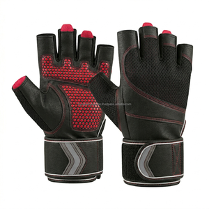 Manufacturer Direct Custom Logo Fitness Gym Gloves Wrist Wrap <b>Weight</b> Lifting Gloves Men Women - Product Image 1
