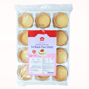 Coque de tarte aux œufs surgelée pour pâtisserie, fabriquée au Vietnam, vente directe du fabricant, référence YA02, 420G, OEM/ODM, offre spéciale - Product Image 1