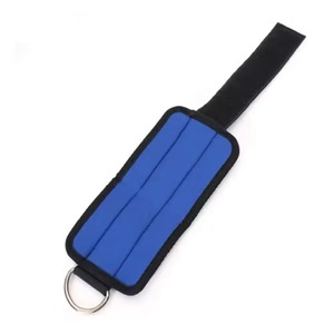 Accessoires d'équipement de fitness pour hommes et femmes : Sangles de cheville pour machines de kickbacks, extensions de jambes, curls, abducteurs de hanches - Polyester/Nylon - Product Image 2
