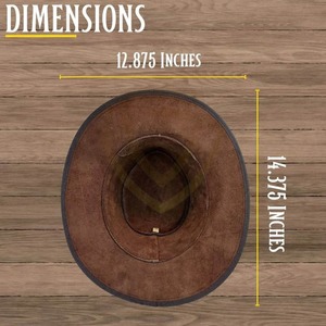 Sombreros de Vaquero de Diseño Más Reciente 2026, Estilo Nuevo, Uso Diario, Sombreros de Vaquero de Cuero Genuino para Exteriores - Product Image 5