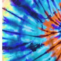 Camiseta sin mangas para mujer con estampado en espiral multicolor, azul, naranja y verde azulado, sublimación, chaleco sin mangas