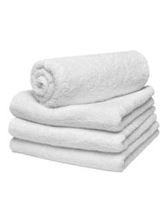 Ensemble de serviettes jetables unisexe en microfibre corail tricotée, bio, anti-enfants, douces, à séchage rapide, avec logo brodé – Meilleures ventes - Product Image 4