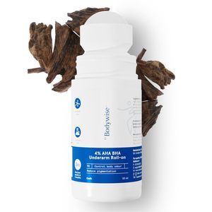 Be-Bodywise 4% AHA BHA Roll-on pour les aisselles |   Acide lactique à 2 %, acide mandélique à 1 %, acide salicylique à 1 % |   1,69 fl oz (50 ml) - Product Image 1