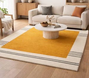 Alfombras de Lana Modernas de Lujo, Grandes y Personalizadas, Alfombras de Pelo Largo Suaves y Hechas a Mano para el Hogar y la Cocina, Juegos de Alfombras de Buena Calidad - Product Image 1