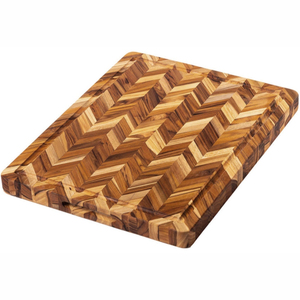 Tabla de cortar de madera de veta completa ecológica al por mayor, tabla de cortar de cocina reversible de alta resistencia para carne - Product Image 3
