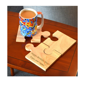 Hot Items Wooden Coaster Set for Coffee Cup Kitchen Tableware Solid Wood <b>Teacup</b> Pad With Customised Wood & Logo Gifts Crafts - Product Image 1