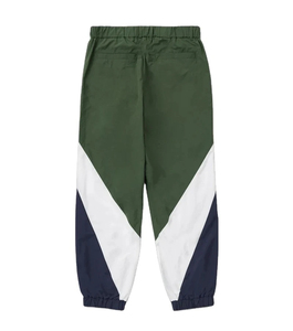 Ensemble coupe-vent en nylon à capuche pour femme, fabrication usine, avec logo brodé personnalisé et blocs de couleur, idéal pour l'hiver - Product Image 5