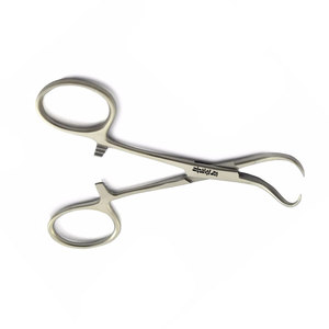 Pinza para Toallas Backhaus de 9 cm, Instrumento Quirúrgico de Acero Inoxidable para un Manejo Seguro de Tejidos y Drapeado en Odontología - Product Image 4