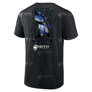 เสื้อเบสบอลลายเส้นแบบกำหนดเอง ชุดทีมชาย ขายส่งชุดกีฬา เสื้อเบสบอลย้อนยุค ติดกระดุม เสื้อกีฬาแบบกำหนดเอง - Product Image 3