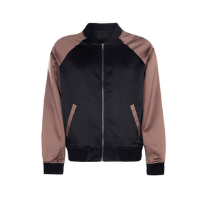 Satin Jackets High Quality Cheap Price <b>Warm</b> Button Custom Men Wholesale Satin Varsity Jacket For Men - Product Image 1