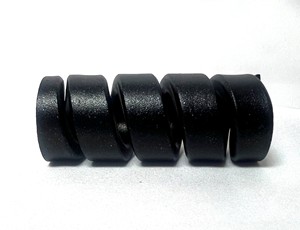 Mollificio Bordignon Black Die <b>Spring</b> Rectangular Cross Section with Exceptional Load Housing Dia: 3/8 Rod Dia: 3/16 - Product Image 4