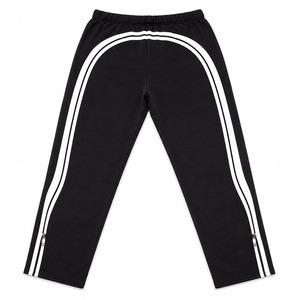 Pantalon Baggy Homme en Gros, Pantalon de Survêtement Rayé Ample à Jambes Larges, Style Streetwear, en Polaire avec Plis sur le Devant, en Toile, Personnalisable OEM - Product Image 2