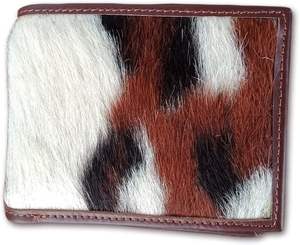 Nuevas Carteras de Pelo de Vaca para Hombre a Precio Económico, Carteras de Hombre Personalizadas OEM a la Moda con Pelo de Vaca Real - Product Image 1