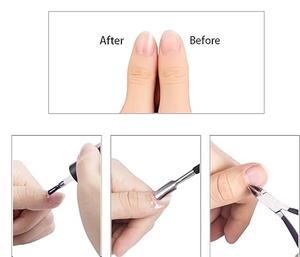 Coupe-cuticules professionnel en acier inoxydable à ressort, à mâchoires complètes, pour les doigts de bébé - Product Image 5
