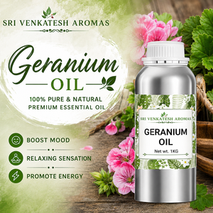 Huile essentielle de géranium distillée à la vapeur pour la fabrication de parfums, de savons, les formulations de soins personnels, qualité cosmétique, approvisionnement en vrac, OEM, ODM - Product Image 2