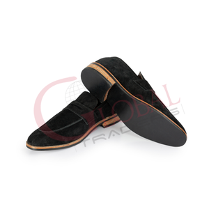 Nuevos mocasines personalizados hechos a mano de cuero vacuno de primera calidad para hombre, ideales para ocasiones formales y uso casual. - Product Image 6