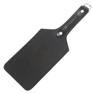 Pagaie de fustigation en cuir de vachette véritable avec surface plate et large pour jeux d'impact BDSM - Product Image 2