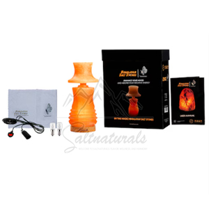 Lampe en sel rose de l'Himalaya, lumière apaisante, lampe en sel de l'Himalaya élégante pour chambre à coucher - Product Image 3