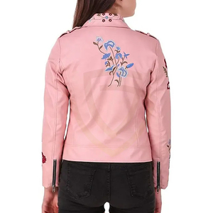 Chaqueta de Moda para Mujer, Abrigos de Invierno, Chaquetas de Mujer de Cuero PU de Alta Calidad - Product Image 2
